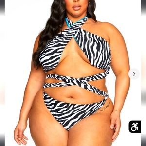 Reversible two piece bikini